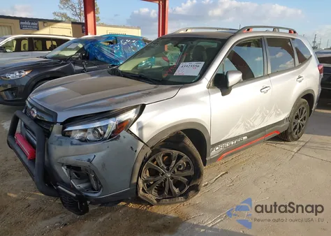 2019 Subaru Forester Sport из США, поврежденный, VIN JF2SKAKC2KH505964